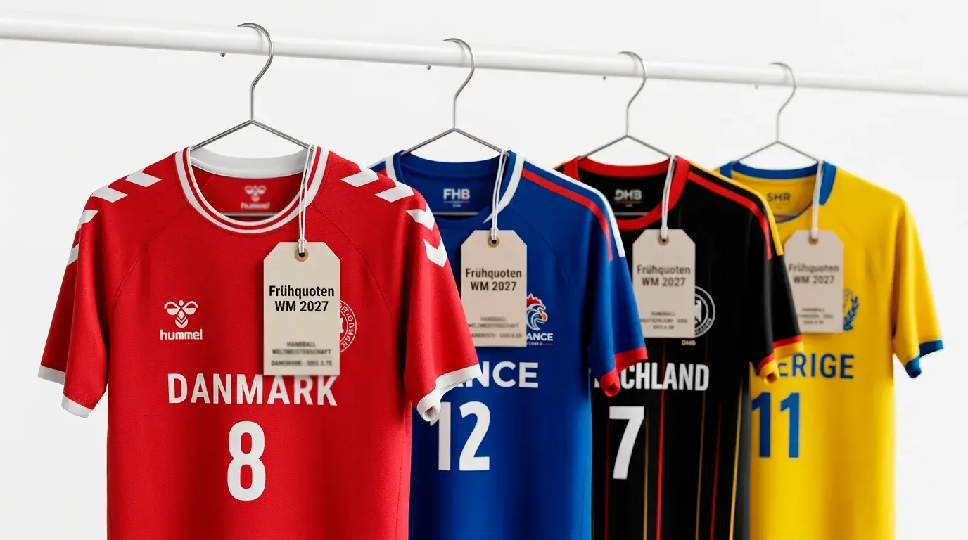 Handball-WM 2027 Sieger-Quoten — Frühquoten-Analyse und Wertvergleich